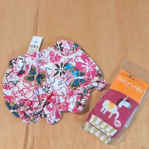 TCP Bloomer Shorts And Baby Legs Brand Leg Warmers NWT